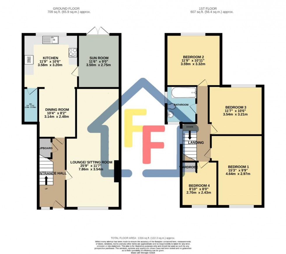 Floorplan for Stortford Hall Park, BISHOP'S STORTFORD