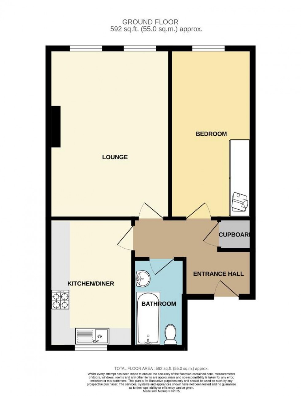 Floorplan for South Street, BISHOP'S STORTFORD