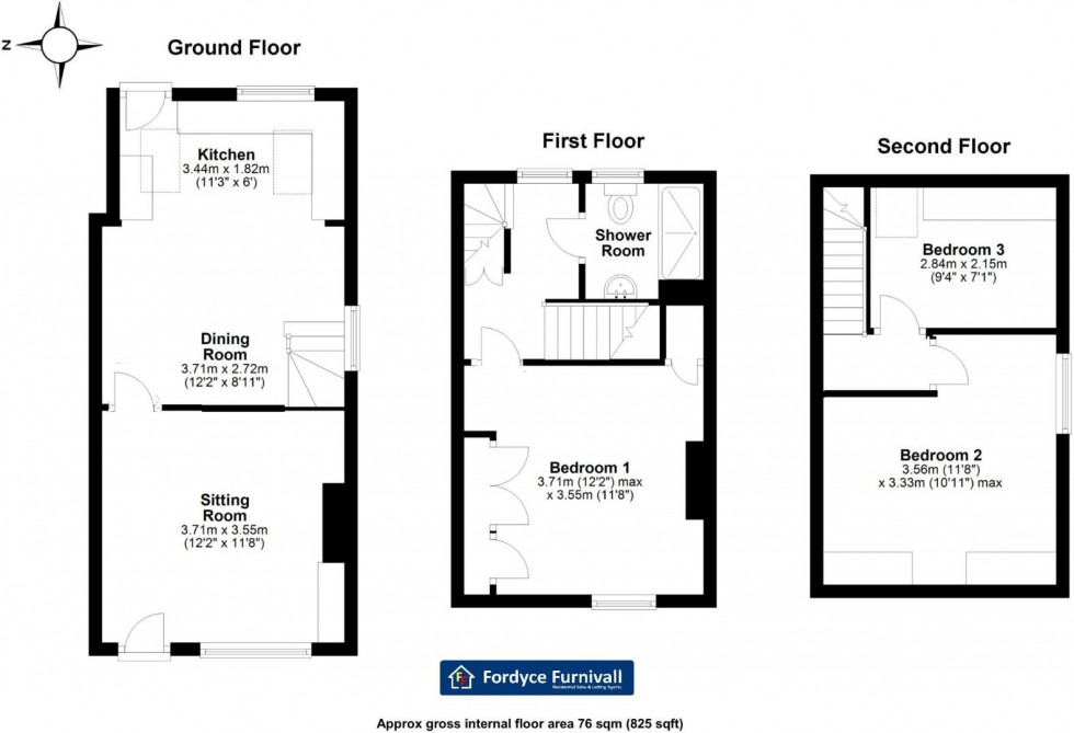 Floorplan for Elm Road, Bishop's Stortford